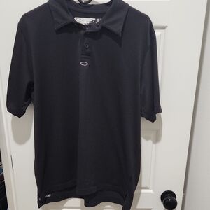 Oakley Men's Black Polo Shirt
